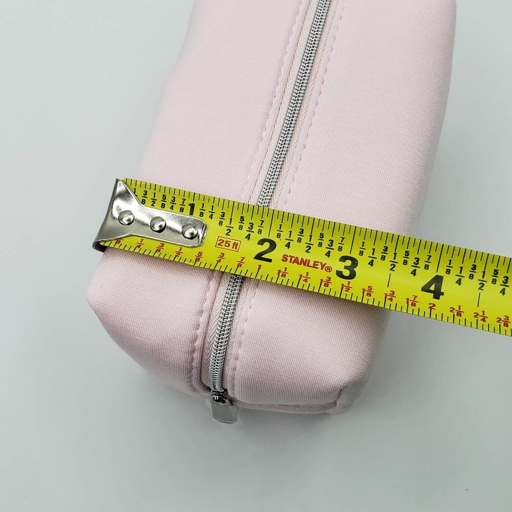 Dior Pink Cosmetic Bag Leather Minimalist Design - Picture 8 of 12